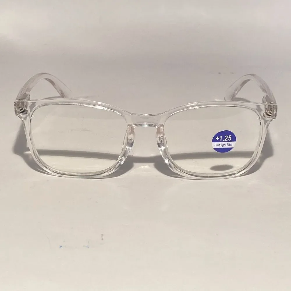 1479 Colette 1.25 Clear Reading Glasses Soft Butterfly Readers NWT
